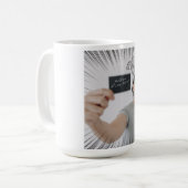 Mug Tiens bon, c'est mon tour ! – Conception d'express (Devant gauche)