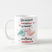 Mug Tiens mon coeur (Gauche)