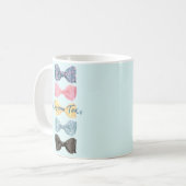Mug Ties papillons personnalisés (Devant gauche)