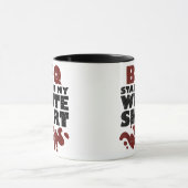 Mug Tige barbecue sur mon blanc (Centre)