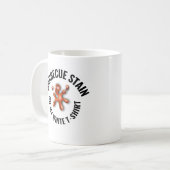 Mug Tige barbecue sur mon blanc (Devant gauche)