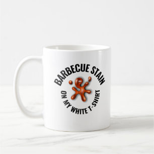 Mug Tige barbecue sur mon blanc