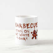 Mug Tige barbecue sur mon blanc (Centre)