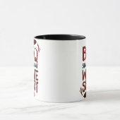 Mug Tige barbecue sur mon blanc Premium (Centre)