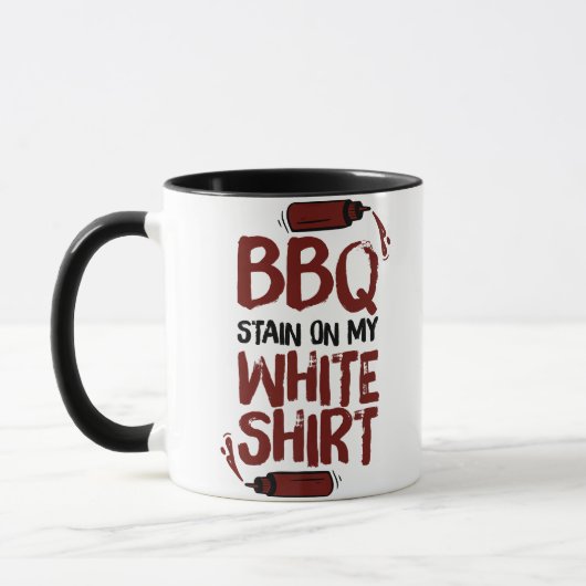 Mug Tige barbecue sur mon blanc Premium (Gauche)