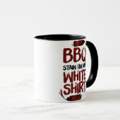 Mug Tige barbecue sur mon blanc Premium (Devant droit)