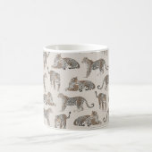 Mug Tiger animal rose moderne (Centre)