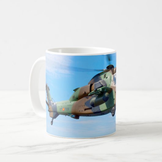 Mug TIGER ATTAQUE HÉLICOPTÈRE (Espagne) (Devant gauche)