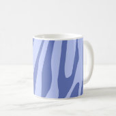 Mug Tiger bleu Tiger Motif sans joint (Devant droit)