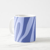 Mug Tiger bleu Tiger Motif sans joint (Devant gauche)