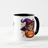 Mug Tiger dans une boue Citrouille (Devant droit)