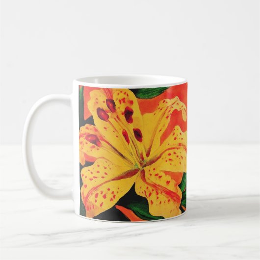 Mug Tiger Lily (Gauche)