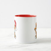 Mug Tiger Noël Animaux d'hiver Tigers de vacances (Centre)