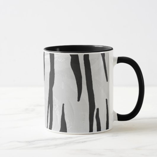 Mug Tiger noir et blanc (Droite)