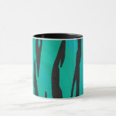 Mug Tiger noir et Turquoise (Centre)