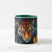 Mug “Tiger of Mine” – Colourful Tiger Portrait (Centre)