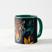 Mug “Tiger of Mine” – Colourful Tiger Portrait (Devant droit)