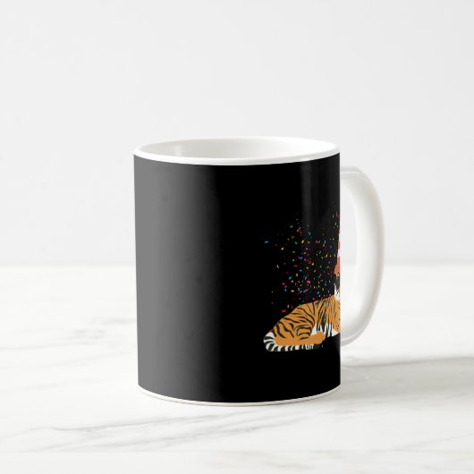 Mug Tiger Partying Animals Having A Party (Devant droit)
