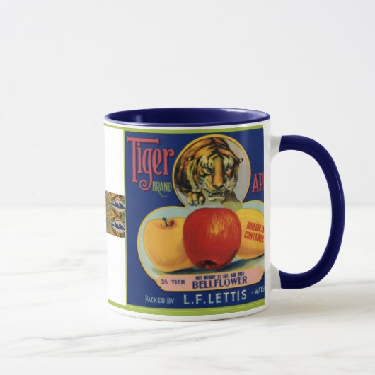 Mug Tiger Pommes Musique (Droite)