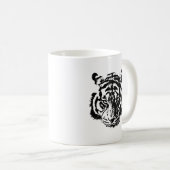 Mug Tiger Pop Art (Devant droit)