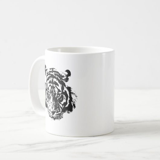 Mug Tiger Pop Art (Devant gauche)