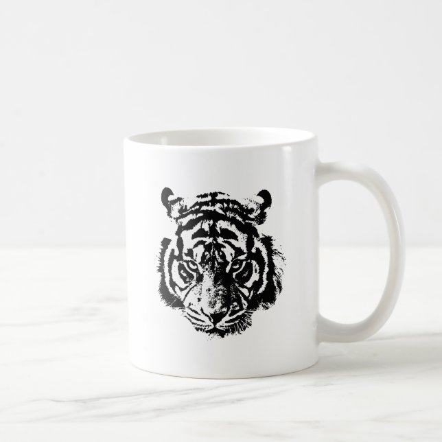 Mug Tiger Pop Art (Droite)