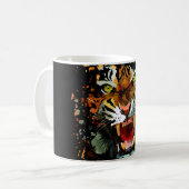 Mug Tiger Roar - Splatter (Devant gauche)