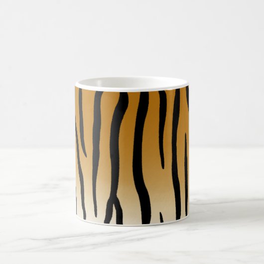 Mug Tiger Stripes Poster de animal exotique (Centre)