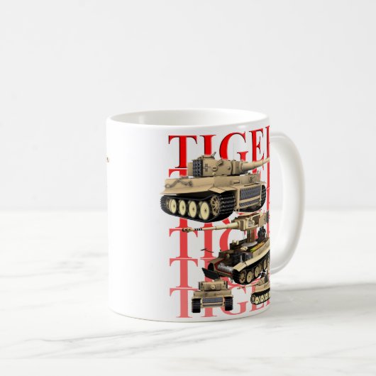 Mug Tiger Tank (Devant droit)