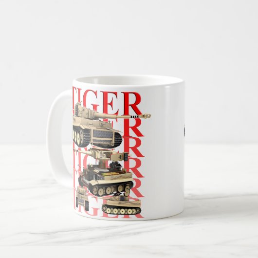 Mug Tiger Tank (Devant gauche)