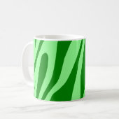 Mug Tiger vert Motif sans joint (Devant gauche)