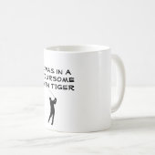 Mug TIGER WOODS, golfeur, j'étais dans un TIGRE de (Devant droit)