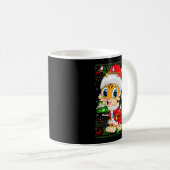 Mug Tiger Xmas Sweater Style Ugly Santa Tiger Christma (Devant droit)