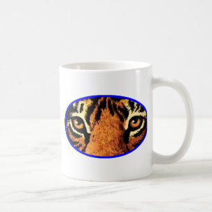 Mug Tiger Yeux Bleu Le MUSÉE Zazzle Cadeaux