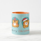 Mug Tigers de Noël (Centre)