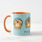 Mug Tigers de Noël (Gauche)