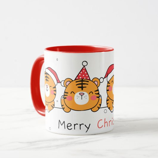 Mug Tigers mignons (Devant gauche)