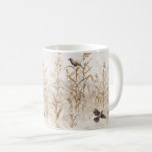 Mug Tiges de maïs Oiseaux Automne  (Devant droit)