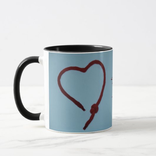Mug Tight Love Heart Cup. Une belle modernité (Gauche)