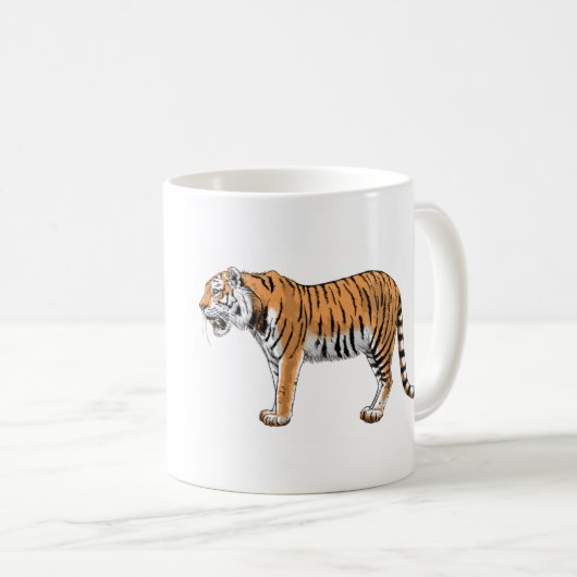 Mug Tigre (Devant droit)
