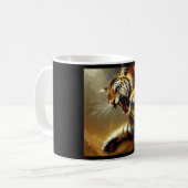 Mug Tigre (12) Chat sauvage (Devant gauche)