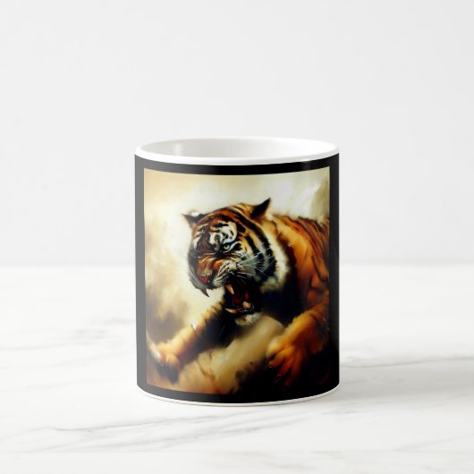 Mug Tigre (14) Chat sauvage (Centre)