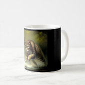 Mug Tigre (1) Chat sauvage (Devant droit)