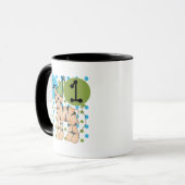 Mug Tigre 1er Anniversaire T-shirts et cadeaux (Devant gauche)