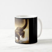 Mug Tigre (3) Chat sauvage (Devant droit)