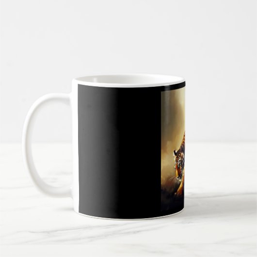 Mug Tigre (4) Chat sauvage (Gauche)