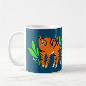 Mug Tigre à flowers (Gauche)