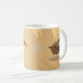 Mug Tigre à la chasse (Devant droit)