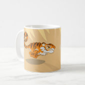 Mug Tigre à la chasse (Devant gauche)