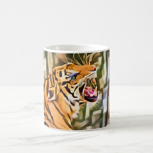 Mug Tigre Abstrait (Centre)
